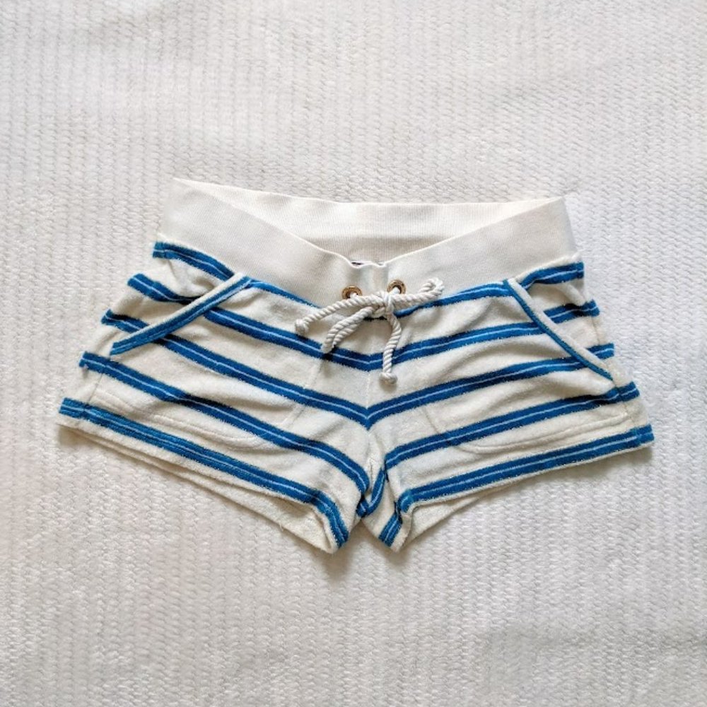 Juicy Couture Terry Cloth Sailor Shorts - Size P